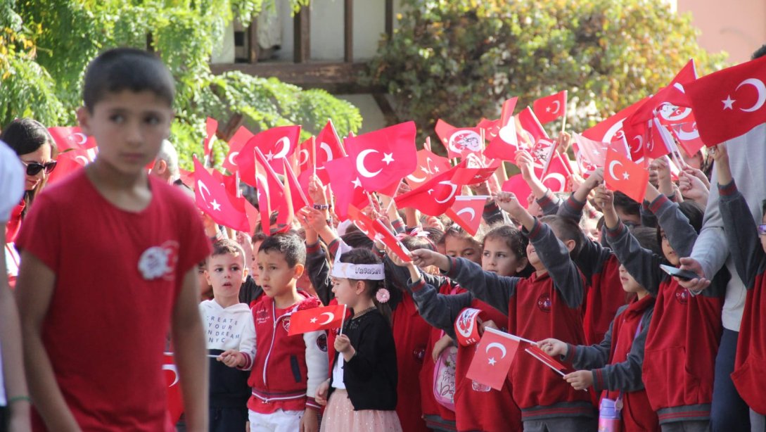 Oğuzlar'da 29 Ekim Cumhuriyet Bayramı Coşkusu